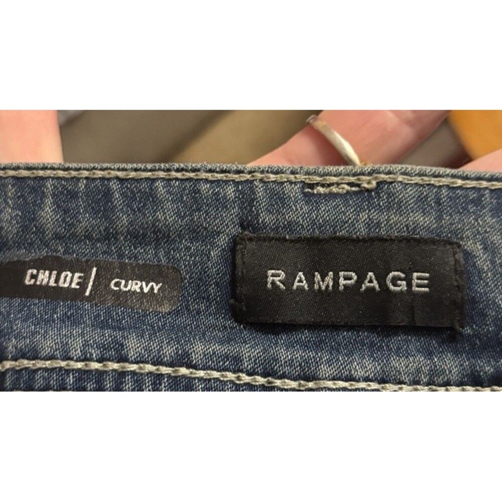 Rampage Denium Jeans Sz 18 ,with2  Shirt Amazing Price Complete Outfit - Picture 3 of 12